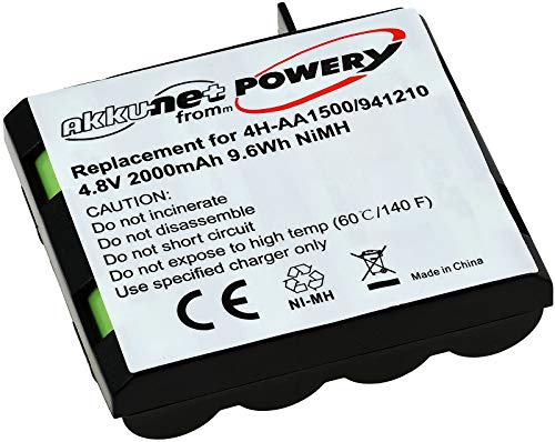 Bateria para Portátil Compex 941210 4.8V akku-net - Baterias - 12 v, 1200 mAh, 4.8v, azul