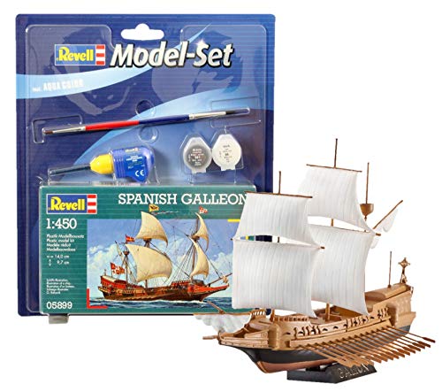 Modelo de navio REVELL Spanish Galleon (14 anos) Revell - Brinquedos - madeira, metal, plástico, realista