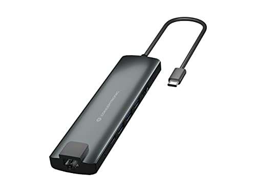 Adaptador CONCEPTRONIC USB-C Multiportas 9 em 1 Conceptronic - Concentradores usb e firewire - usb-c, multiportas, 9 em 1