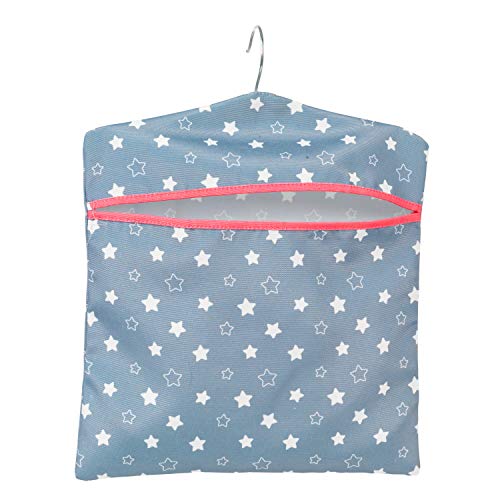 Bolsa para Agarrar Roupa Kleeneze Twinkle & Shine | Azul Kleeneze - Cestos de roupa - agarrar, azul