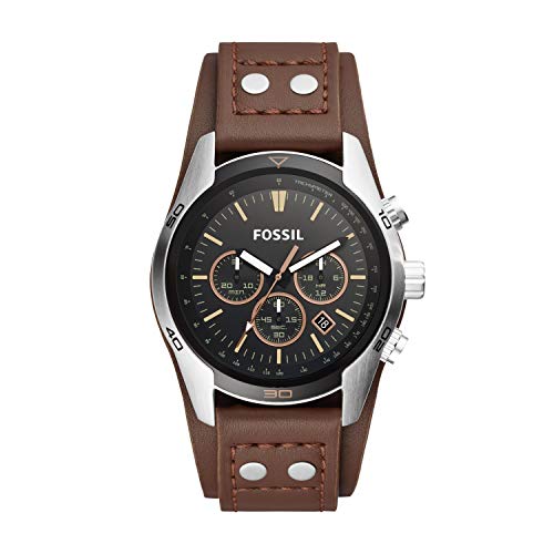 Relógio Fossil Relógio para Homem Cinzento Fossil - Relógios - cinzento, aço inoxidável, poliuretano, espelho