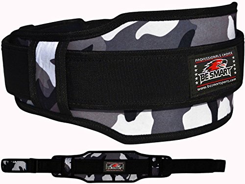 Faixa de Cintura para Fitness NEWBIE Cinza (M) BeSmart - Levantamento de peso - fitness, cinzento, médio