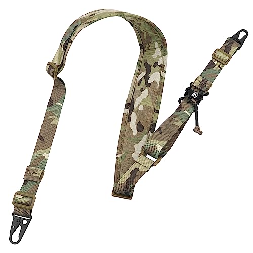 Krydex Tactical Sling 1 Point / 2 Points with Metal Hooks Krydex Gear - Caça - 1 ponto, 2 pontos, metal, nylon