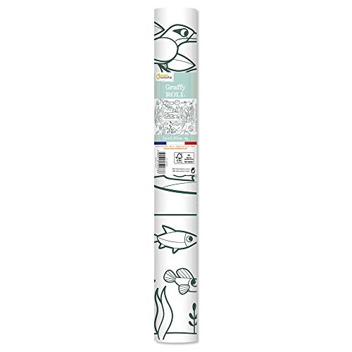 Kit de Artesanato para Crianças CLAIREFONTAINE 4005550057845 Clairefontaine Rhodia - Papel de arte e artesanato - kit, artesanato, crianças, 5 metros