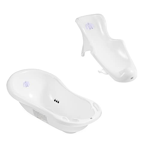 Conjunto de Banho HYLAT Baby (Branco - 34x24x17 cm) Hylat Baby - Móveis para bebês e crianças pequenas - branco, 34x24x17 cm