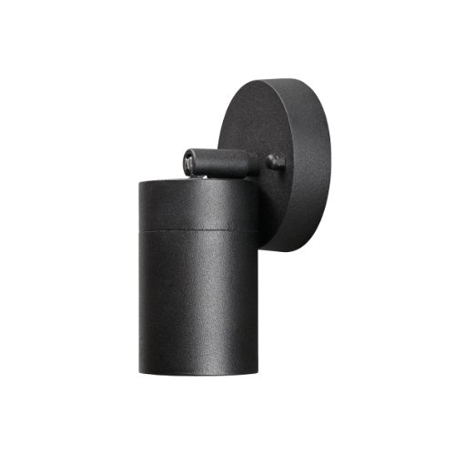 Candeeiro de Parede KONSTSMIDE Modena Preto Konstsmide - Luminárias de parede - preto, metal, ip44, tomada EU