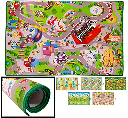 Tapete de Atividades LUCAHOME Circuito (120 x 100 cm) LUCA HOME - Tapetes - atividades, circuito, 120x100 cm