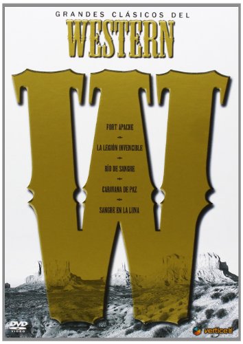 DVD Pack Western (Edição em Espanhol) VERTICE - Dvds e vídeos - western, fort apache, rio de sangue, caravana de paz, sangue na lua