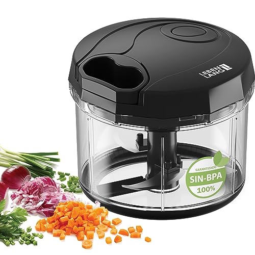 Cortador de Legumes LEbenlang 1000 ml Preto LEBENLANG GmbH - Fatiadores de cozinha - preto, 1000 ml