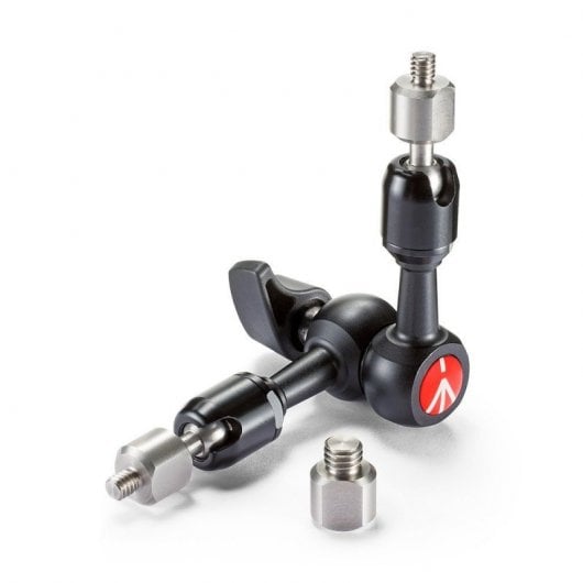 Suporte de Tripé MANFROTTO Micro Arm (15 cm) Manfrotto - Acessórios para suportes e montagens de estúdio - suporte, tripé, manfrotto, micro arm
