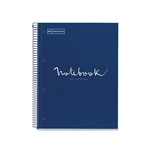 Capa Tablet PAQ 3 Notebook1 (Universal - 10'' - Azul) Miquel Rius - Cadernos e bloco de notas - capa tablet, paq 3 notebook1, universal, 10 polegadas, azul
