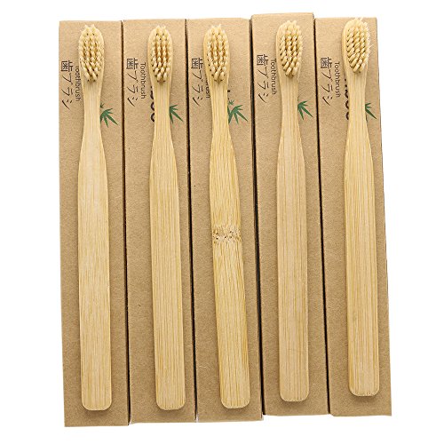 Escova de Dentes NAMBU Bamboo (5 Unidades) N-amboo - Escovas de dentes - bambo, 5 unidades, escova de dentes