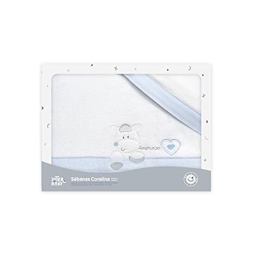 Toalha de Banho INTERBABY BCO Azul Amoroso Various - Toalhas de banho e panos de limpeza - coralina, azul amoroso, poliéster, macia