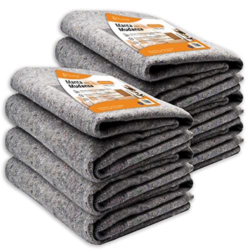 Manta para Mudanças OFITURIA 1.5x2m (6 Unidades) OFITURIA - Cobertores e capas para movimentação e isolamento acústico - 1,5x2m, fibras sintéticas, poliéster, acrilico