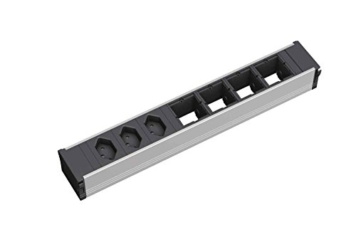 Extensão Elétrica BACHMANN Coni 3AC outlet(s) Preto, Branco Bachmann - Fios e cabos elétricos - extensão elétrica, 3 tomadas, preto e branco