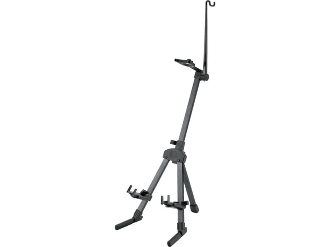 Suporte para Violino K&M 15530 | Preto (Instrumentos musicais) Koing and Meyer - Acessórios para instrumentos de cordas de orquestra - alumínio, preto, 57 cm, 1 kg