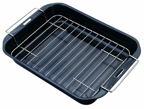 Tabuleiro para forno TESCOMA Saphir (38 x 28 cm) Tescoma - Assadeiras de Forno - alumínio, preto, 38x28 cm