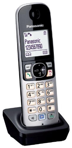 Telefone PANASONIC KX-TGA681EXB Preto, Cinzento Panasonic - Telefonia - preto, cinzento, PANASONIC