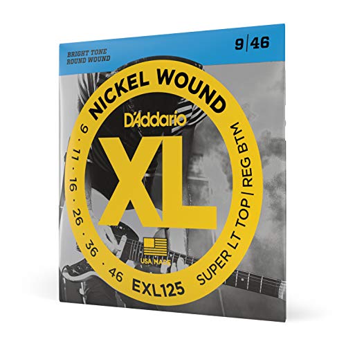 Daddario Exl125 Nickel Electric Guitar Strings D'Addario - Acessórios para guitarra - níquel, hexagonal, brilhante, afinação