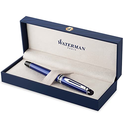 Caneta de Tinta Permanente WATERMAN S0921090 Waterman - Canetas - caneta, tinta permanente, waterman, design elegante, acabamento luxuoso, ponta fibra de carbono