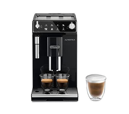 Máquina de Café DELONGHI Autentica ETAM29.510.B DELONGHI - Máquinas de café espresso - preto, apagado automático, 15 bar, 14 L, 1450 W