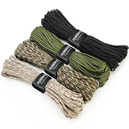 Ropa de Corda PUWOWYE 4mm 33ft Type III 7 Core Strands PUWOWYE - Cabos e cordas de hardware - 4mm, 33ft, Type III, 7 cordas