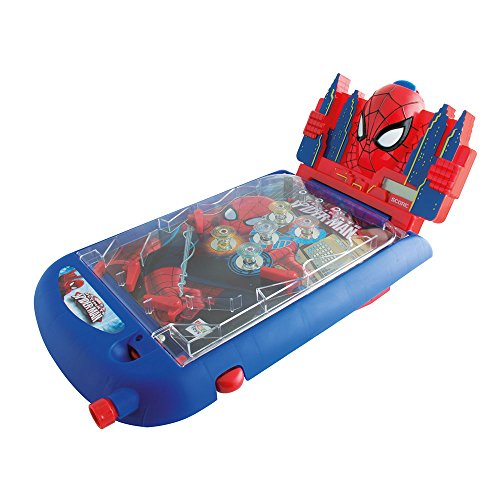 Mesa de Pinball IMC TOYS com Luzes e Sons Spiderman IMC Toys - Brinquedos - Spiderman, luzes, sons
