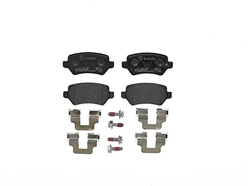 Pastilhas para Calços BREMBO 23417 (95,3x42,8) BREMBO - Sistema de freios de veículos motorizados - brembo, 23417, preto, vermelho, 4 peças