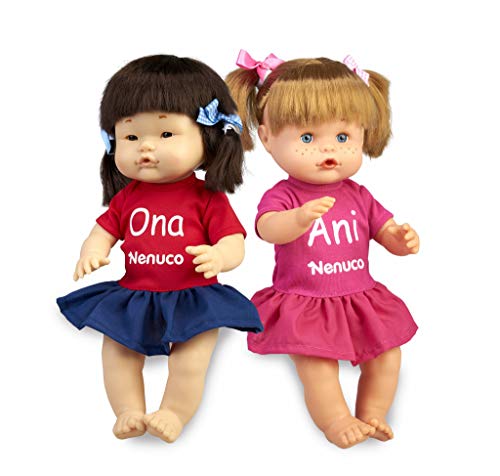 Boneca FAMOSA Nenuco - Ani e Ona (Idade Mínima Recomendada: 3 anos) Famosa - Brinquedos - boneca, famosa nenuco, ani ona, idade mínima recomendada, 3 anos