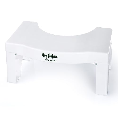 Banco de Banho HEY NATURE Hoca (Máx. 120 kg) Hey Nature - Banquetas - 120 kg, plástico, branco