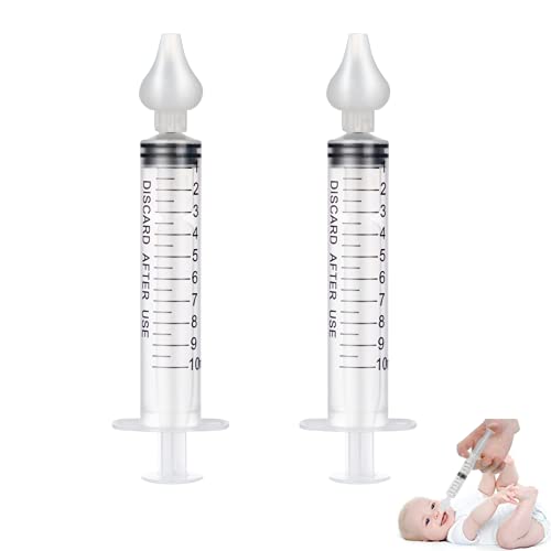 Aspirador Nasal 2 Unidades 10Ml Limpiador Nasal FYACCD - Banho e corpo - aspirador nasal, limpeza nasal, 10 ml
