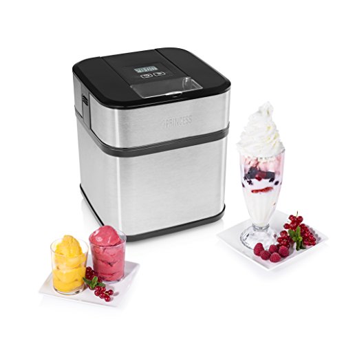 Máquina de Gelado PRINCESS 282605 (Capacidade: 1 L) Princess - Máquinas de fazer gelados - mãquina, gelado, princess, capacidade, 1L