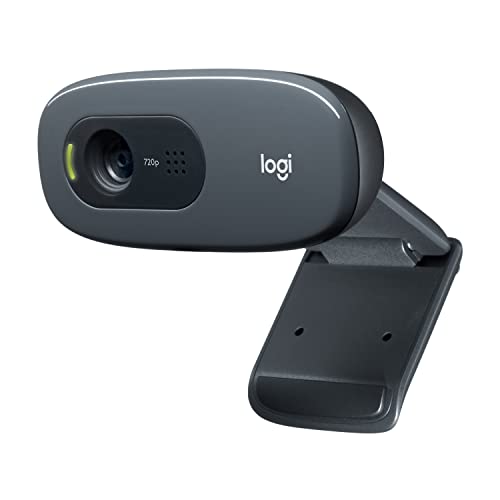 Webcam LOGITECH C270 (HD - 5 MP - Microfone Incorporado) Logitech - Webcams - hd, 5 mp, microfone incorporado