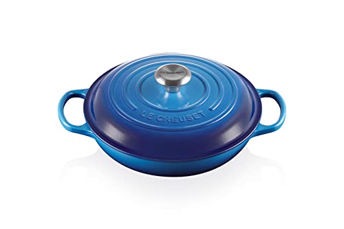 Caçarola Cocotte LE CREUSET Azul (26cm - Aço Inoxidável) Le Creuset - Utensílios de cozinha - aço inoxidável, 26cm, azul, esmaltado