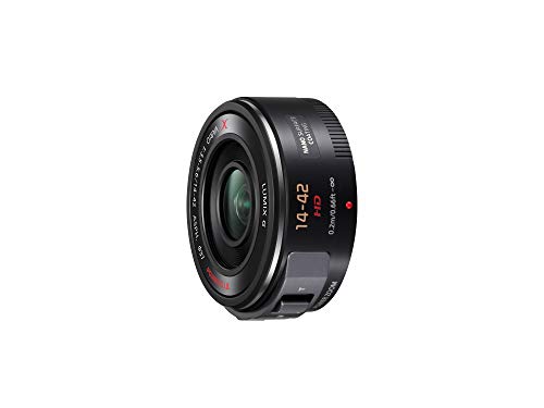 Objetiva LUMIX G Vario 14-42mm F3.5-5.6 ASPH Panasonic - Lentes de câmera - 14-42mm, F3.5-5.6, wide zoom, asp, estabilizador de imagem