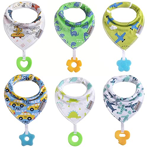 Fraldas VUMINBOX 6 Baberos Bandana (Algodão - Branco) vuminbox - Babetes - fraldas, vuminbox, 6 baberos, bandana, algodão, branco