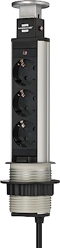Brennenstuhl Tower Power Tischsteckdosenleiste 3-Fach Brennenstuhl - Filtros de linha e supressores de surtos - tischsteckdose, 3-fach, brennenstuhl