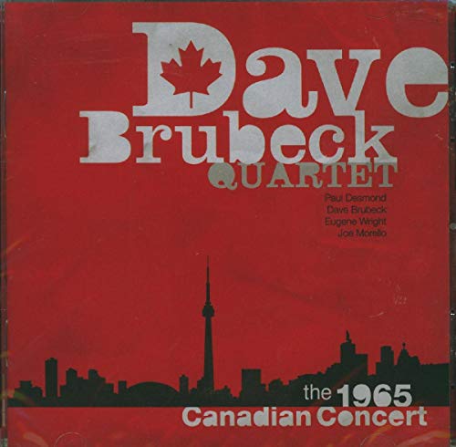 CD The 1965 Canadian Concert (1 CDs) GAMBIT RECORDS - Cds de música - cd, canadian concert, 1965, take five, blue rondo, in your own backyard