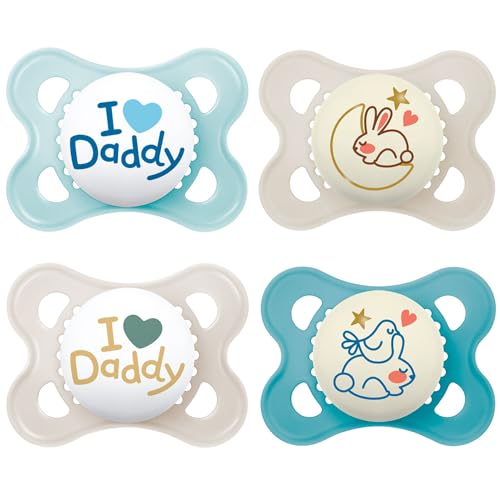 Chupeta MAM Day&Night Silicone (0-6 meses) MAM - Chupetas e mordedores - silicone, 0-6 meses, forma simétrica