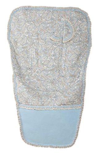 Almofada de Assento para Carrinho Bebé Azul 50X40Cm BABYLINE Babyline - Forros e sacos de transporte para bebês - almofada, assento, bebé, azul, 50x40cm