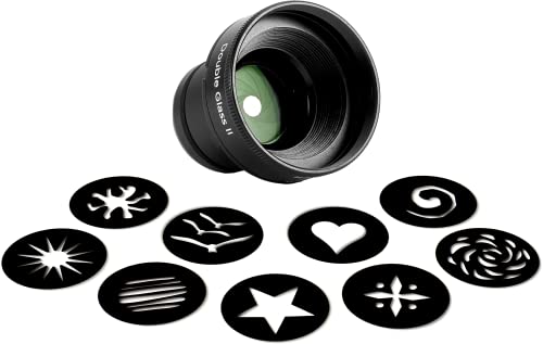 Objetiva LENS BABY Double Glass II (Encaixe: Canon EF-S) Lensbaby - Lentes de câmera - canon ef-s, double glass ii, optic swap, diafragma ajustável