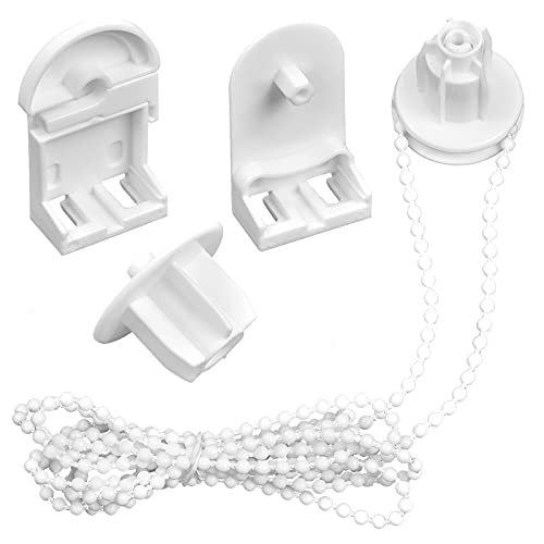 Kit de reparação de persiana mecânica dupla com plástico embaraçado (25mm) NiceLand - Peças de reposição para tratamento de janelas - embrague, barra, corrente, 25mm