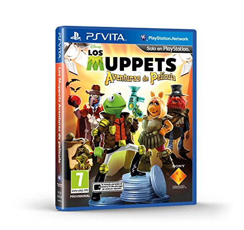 Jogo PS Vita Los Muppets: Aventuras de Película (M18) Sony - Software de jogos de vídeo - ps vita, muppets, aventuras, filme