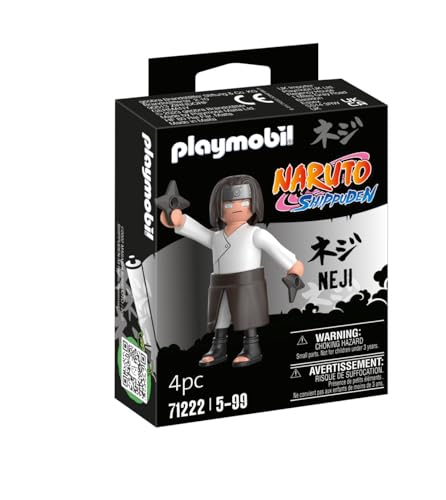 Playmobil 71222 Ninja Naruto (Idade Mínima Recomendada: 4 anos) PLAYMOBIL - Brinquedos - 4 anos, Naruto, acessórios, miniatura