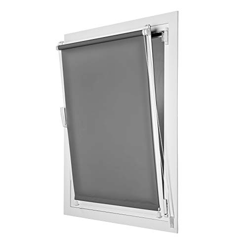 Estores BASIC Transparente (Cinzento - 90x180 cm) Naumoia - Persianas e cortinas - transparente, cinzento, 90x180 cm