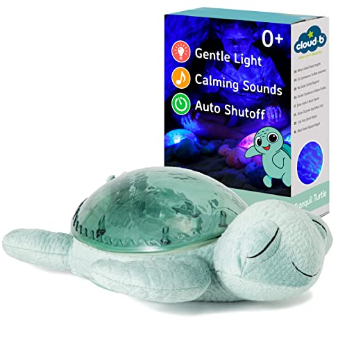 Projetor Relaxante CLOUD B Eco Tranquil Turtle Cloud B - Luminárias Decorativas - relaxante, luz azul, som ondas, compacto