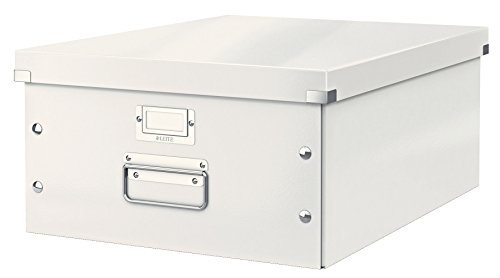Caixa de Arrumação LEITZ Click Store Branco (34.8 x 19.6 x 48.4 cm) Leitz - Arquivamento e organização - MDF, branco, 34.8x19.6x48.4 cm