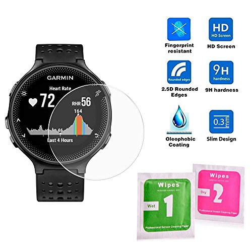 Película Vidro Temperado GARMIN FORERUNNER 235 Preto Ociodual - Acessórios para monitor de atividades - vidro temperado, telemóveis, compatível Garmin, preto
