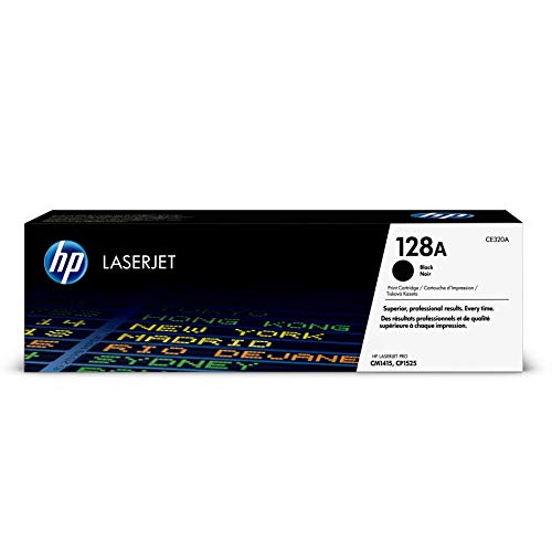 Tóner Original HP 128A - Preto (CE320A) HP - Cartuchos de toner e jato de tinta - laser, preto, 2000 páginas