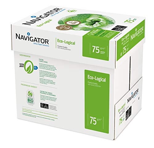 Papel Impressora NAVEGADOR ECO-LOGICAL 75G/M² NAVIGATOR - Papel de impressora e copiadora - papel impressora, navegador eco-logical, 75g/m², a4